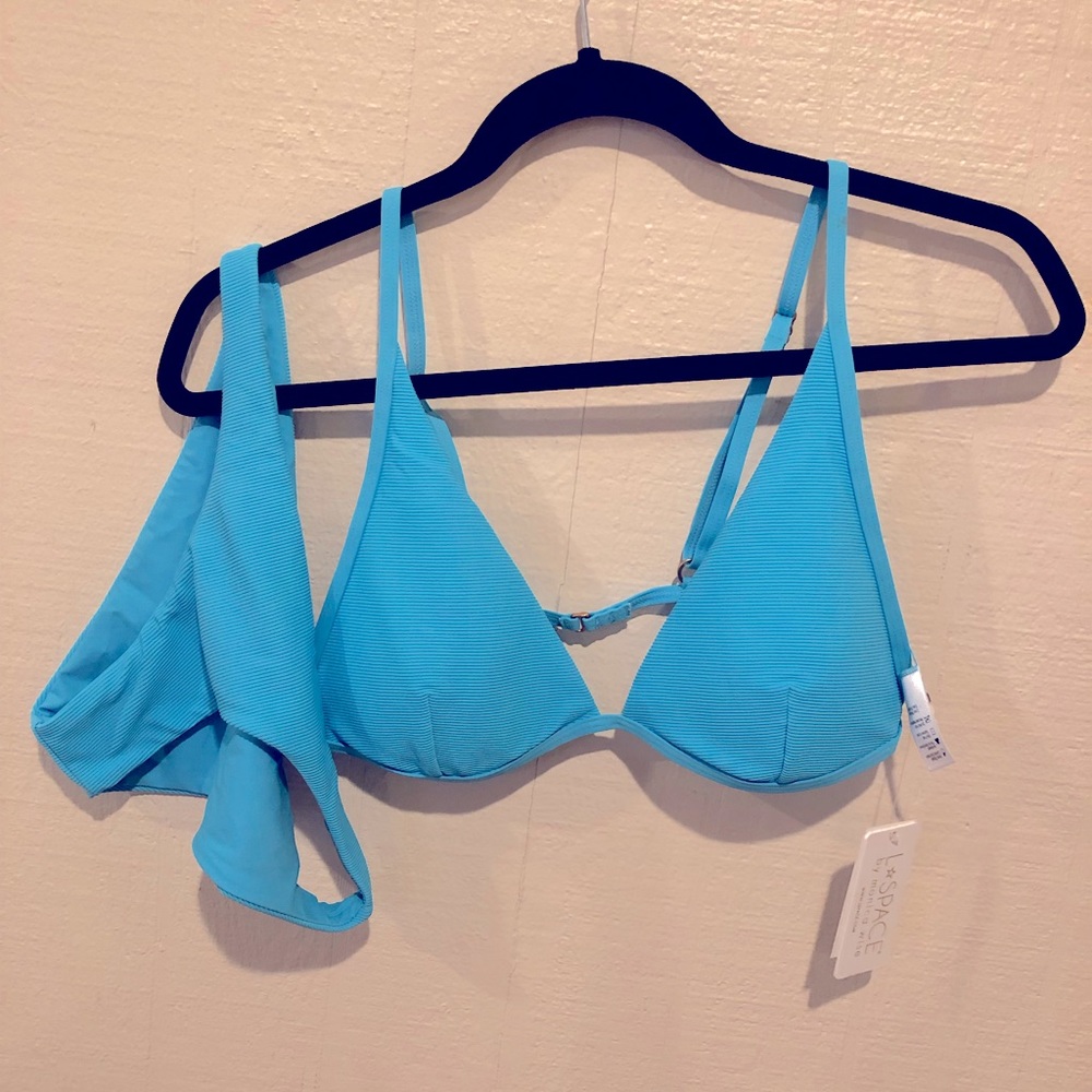 L*Space Millie ribbed Bikini set - Top XL bottom Medium